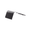 Bajada para cable de 100 mm de ancho, con baño de pintura epóxica en color NEGRO