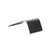Bajada para cable de 100 mm de ancho, con baño de pintura epóxica en color NEGRO