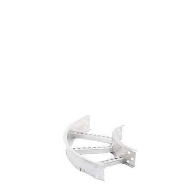 Curva Horizontal de Aluminio de 90° Perfil Z / Peralte 3 1/4" / Ancho 9" / Radio 8" / Incluye Tornillería (CHC90EZ314R8X9AK)