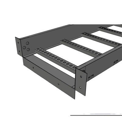 Conector de Escalera de Aluminio a Tablero (Caja) / Peralte 3 1/4" / Ancho 12" / Incluye Tornillería (CHCEC314X912K)