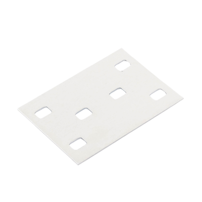 Cople para Uniones de Escalera de Aluminio / Plano / Peralte 3 1/4" / Incluye Tornilería