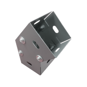 Derivación codo horizontal de 45 grados 100 X 100 mm, fabricado en lámina de acero al carbón Derivación codo horizontal de 45 grados 100 X 100 mm, fabricado en lámina de acero al carbón