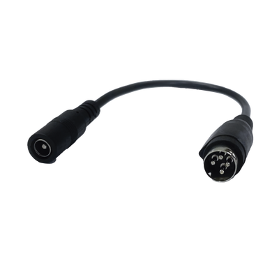 Adaptador Universal DC Hembra a Minidin 4 Pines Macho / Recomendado para DVR´s epcom / HIKVISION