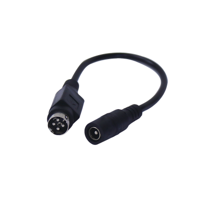 Adaptador Universal DC Hembra a Minidin 4 Pines Macho / Recomendado para DVR´s epcom / HIKVISION