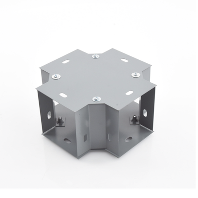 Derivación "X" 100 X 100 mm, fabricado en lámina de acero al carbón