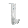 Soporte (Gancho) tipo J-Hook, hasta 7 cables Cat6, ideal para soportar cableado en los espacios de manipulación al aire, Para instalación en interior