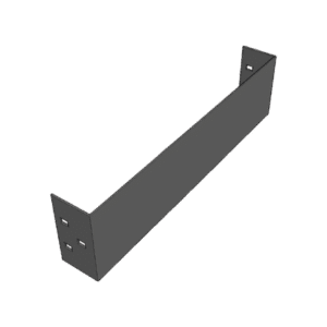 Placa de Cierre para Escalera de Aluminio / Peralte 3 1/4" / Ancho 12" / Incluye Tornillería (CHPCE314X12AK)