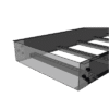 Placa de Cierre para Escalera de Aluminio / Peralte 3 1/4" / Ancho 9" / Incluye Tornillería (CHPCE314X9AK)