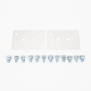 Derivación "T" Horizontal de Aluminio Perfil Z / Peralte 3 1/4" / Ancho 9"/ Radio 8" / Incluye Tornillería (CHTHEZ314R8X9AK)