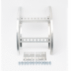 Curva Vertical Exterior de Aluminio de 90° Perfil Z / Peralte 3 1/4" / Ancho 9" / Radio 8" / Incluye Tornillería (CHVE90EZ314R8X9AK)