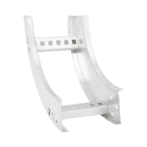 Curva Vertical Interior de Aluminio de 90° Perfil Z / Peralte 3 1/4" / Ancho 6" / Radio 8" / Incluye Tornillería