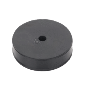 Inserto de Caucho de 4" Con Un Orificio para Cable de 3/8 in