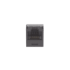 Conector Jack RJ45 Estilo TG, Mini-Com, Categoría 5e, de 8 posiciones y 8 cables, Color Negro