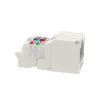 Conector Jack RJ45 Estilo TP, Mini-Com, Categoría 6, de 8 posiciones y 8 cables, Color Blanco Mate Conector Jack RJ45 Estilo TP, Mini-Com, Categoría 6, de 8 posiciones y 8 cables, Color Blanco Mate