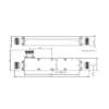 Acoplador direccional 15dB 694-2700 50W tipo N
