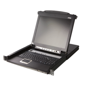 Consola LCD single rail con switch KVM integrado |VGA PS/2-USB de 8 puertos | Conexión Daisy Chain | Módulo LCD 17" TFT-LCD Consola LCD single rail con switch KVM integrado |VGA PS/2-USB de 8 puertos | Conexión Daisy Chain | Módulo LCD 17" TFT-LCD