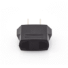 Adaptador de enchufe europea a americano, Calidad PREMIUM @ 6 A ; 110 - 250 Vca