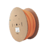 Tubo Corrugado Abierto para Protección de Cables, 1in (25.4 mm) de Diámetro, 30.5 m de Largo, Color Naranja