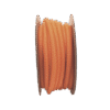 Tubo Corrugado Abierto para Protección de Cables, 1in (25.4 mm) de Diámetro, 30.5 m de Largo, Color Naranja