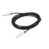 Cable de Audio | Plug 1/4 in a Plug 1/4 in Stereo | Carcasa Cromada | Conectores Seetronic | Longitud 5m