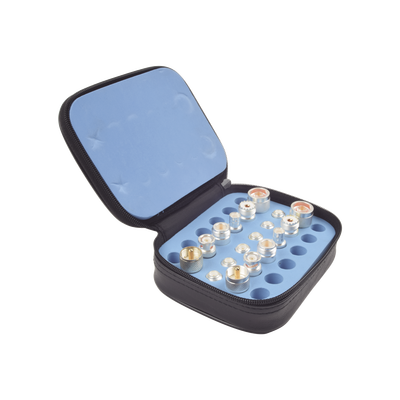 Kit de 18 Adaptadores TELE-DAPT RF 2000 con Estuche. Kit de 18 Adaptadores TELE-DAPT RF 2000 con Estuche.