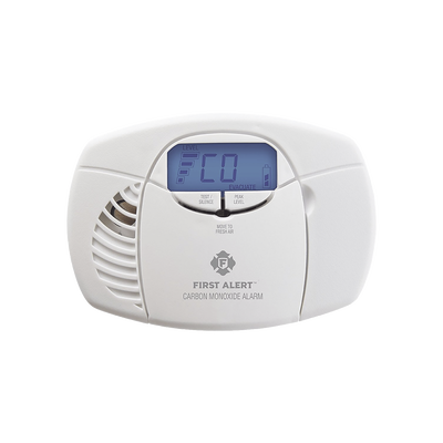 Alarma de monóxido de carbono (CO) operada por baterías con display digital