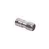 Conector N Macho de Compresion, en linea para LMR-400, CNT-400, RG-8/U, RF-400, Plata/Oro/Teflón.