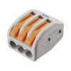 Conector Compacto para 1 Cable de Entrada 2 Cables de Salida / Cables Compatibles 12AWG-28AWG