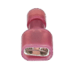 Terminal hembra aislada completa / Baterías con terminal macho F1 / para cables 22-16 AWG / Paquete de 25 piezas