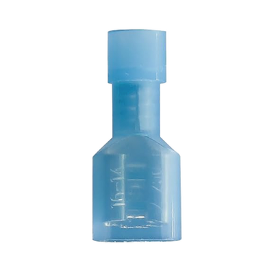 Terminal hembra aislada completa para cables 16 -14 AWG / Venta de bolsa en 25 piezas