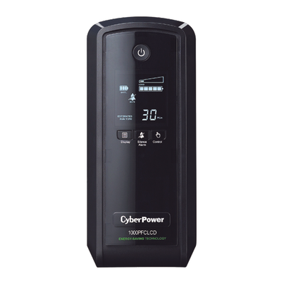 UPS de 1000 VA/600 W, Topología Línea Interactiva, Entrada 120 Vca NEMA 5-15P, Onda Senoidal Pura, Tipo Torre, Con 10 Tomas NEMA 5-15R