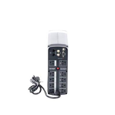UPS de 1350 VA/815 W, Topología Línea Interactiva, Entrada 120 Vca NEMA 5-15P, Tipo Mini Torre, Con 10 Tomas NEMA 5-15R