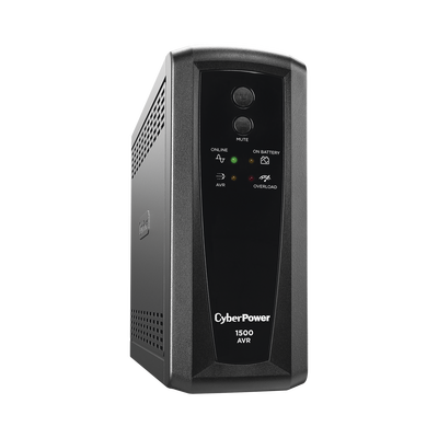 UPS de 1500 VA/900 W, Topología Línea Interactiva, Entrada 120 Vca NEMA 5-15P, Tipo Torre, Con 8 Tomas NEMA 5-15R