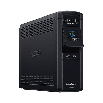 UPS de 1500 VA/900 W, Topología Línea Interactiva, Entrada 120 Vca NEMA 5-15P, Onda Senoidal Pura, Tipo Torre, Con 10 Tomas NEMA 5-15R UPS de 1500 VA/900 W, Topología Línea Interactiva, Entrada 120 Vca NEMA 5-15P, Onda Senoidal Pura, Tipo Torre, Con 10 Tomas NEMA 5-15R