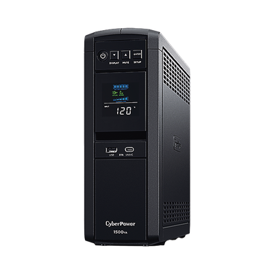 UPS de 1500 VA/900 W, Topología Línea Interactiva, Entrada 120 Vca NEMA 5-15P, Onda Senoidal Pura, Tipo Torre, Con 10 Tomas NEMA 5-15R UPS de 1500 VA/900 W, Topología Línea Interactiva, Entrada 120 Vca NEMA 5-15P, Onda Senoidal Pura, Tipo Torre, Con 10 Tomas NEMA 5-15R