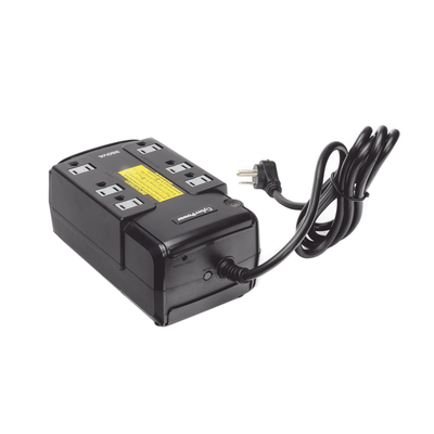 UPS de 350 VA/255 W, Topología Standby, Entrada 120 Vca NEMA 5-15P, Tipo Gabinete Compacto, Con 6 Tomas NEMA 5-15R UPS de 350 VA/255 W, Topología Standby, Entrada 120 Vca NEMA 5-15P, Tipo Gabinete Compacto, Con 6 Tomas NEMA 5-15R