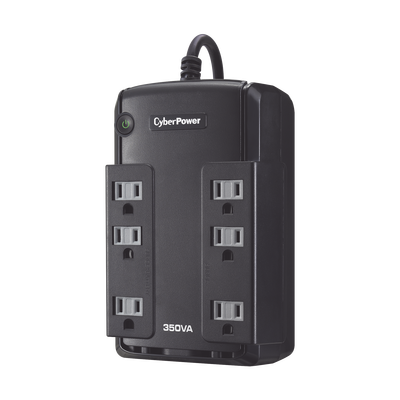 UPS de 350 VA/255 W, Topología Standby, Entrada 120 Vca NEMA 5-15P, Tipo Gabinete Compacto, Con 6 Tomas NEMA 5-15R UPS de 350 VA/255 W, Topología Standby, Entrada 120 Vca NEMA 5-15P, Tipo Gabinete Compacto, Con 6 Tomas NEMA 5-15R