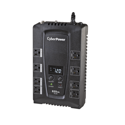 UPS de 825 VA/450 W, Topología Línea Interactiva, Entrada 120 Vca NEMA 5-15P, Tipo Gabinete Compacto, Con 8 Tomas NEMA 5-15R UPS de 825 VA/450 W, Topología Línea Interactiva, Entrada 120 Vca NEMA 5-15P, Tipo Gabinete Compacto, Con 8 Tomas NEMA 5-15R