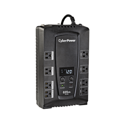 UPS de 825 VA/450 W, Topología Línea Interactiva, Entrada 120 Vca NEMA 5-15P, Tipo Gabinete Compacto, Con 8 Tomas NEMA 5-15R UPS de 825 VA/450 W, Topología Línea Interactiva, Entrada 120 Vca NEMA 5-15P, Tipo Gabinete Compacto, Con 8 Tomas NEMA 5-15R