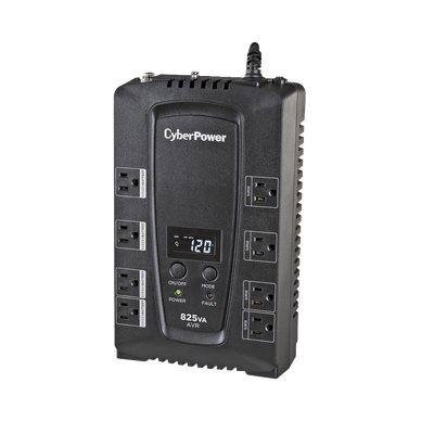 UPS de 825 VA/450 W, Topología Línea Interactiva, Entrada 120 Vca NEMA 5-15P, Tipo Gabinete Compacto, Con 8 Tomas NEMA 5-15R UPS de 825 VA/450 W, Topología Línea Interactiva, Entrada 120 Vca NEMA 5-15P, Tipo Gabinete Compacto, Con 8 Tomas NEMA 5-15R