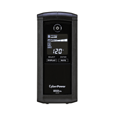 UPS de 850 VA/510 W, Topología Línea Interactiva, Entrada 120 Vca NEMA 5-15P, Tipo Mini Torre, Con 9 Tomas NEMA 5-15R UPS de 850 VA/510 W, Topología Línea Interactiva, Entrada 120 Vca NEMA 5-15P, Tipo Mini Torre, Con 9 Tomas NEMA 5-15R