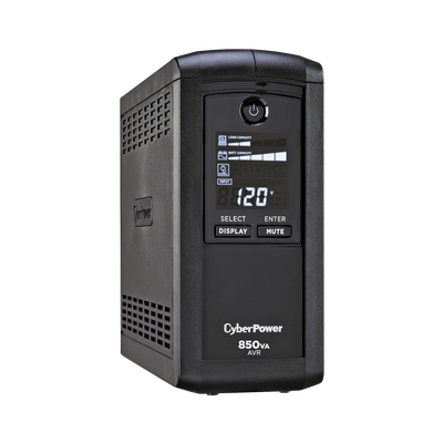 UPS de 850 VA/510 W, Topología Línea Interactiva, Entrada 120 Vca NEMA 5-15P, Tipo Mini Torre, Con 9 Tomas NEMA 5-15R UPS de 850 VA/510 W, Topología Línea Interactiva, Entrada 120 Vca NEMA 5-15P, Tipo Mini Torre, Con 9 Tomas NEMA 5-15R