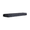 PDU Básico Para Distribución de Energía, Con 10 Tomas NEMA 5-15R Traseras, 1UR, 15 Amp, 120 Vca