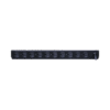 PDU Básico Para Distribución de Energía, Con 10 Tomas NEMA 5-15R Traseras, 1UR, 15 Amp, 120 Vca