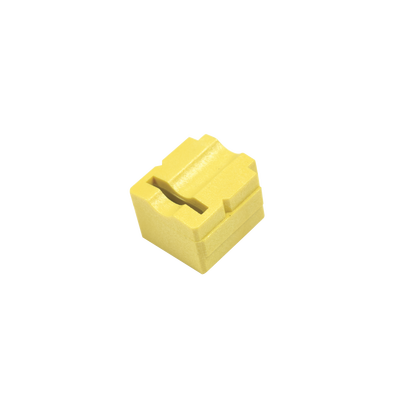 Dado de remplazo para desforradora de cable, Color Amarillo Dado de remplazo para desforradora de cable, Color Amarillo