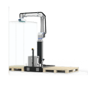 Solución de Paletizado Dobot / Carga Máxima 20 kg / Cadencia 8-13 Piezas/min / Visualización 3D en Tiempo Real / Configuración en 30 Min / IP54 Solución de Paletizado Dobot / Carga Máxima 20 kg / Cadencia 8-13 Piezas/min / Visualización 3D en Tiempo Real / Configuración en 30 Min / IP54