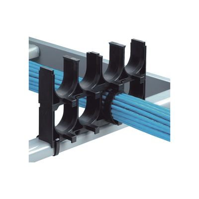 Espaciador de Cables de Nylon 6.6, Con 1 Espacio de 1.25 in (31.8 mm) de Diámetro, Color Negro, 1 Pieza Espaciador de Cables de Nylon 6.6, Con 1 Espacio de 1.25 in (31.8 mm) de Diámetro, Color Negro, 1 Pieza