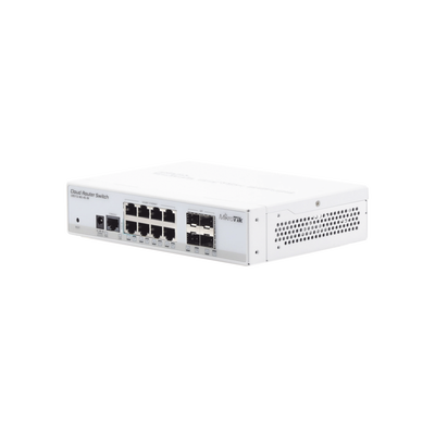 Cloud Switch Router 8 Puertos Gigabit Ethernet y 4 Puertos SFP, throughput 975 kpps
