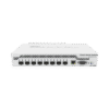 (CRS309-1G-8S+IN) Switch administrable Sistema Operativo Dual, puerto 1G Rj45, 8 puertos 10G SFP+ para Escritorio