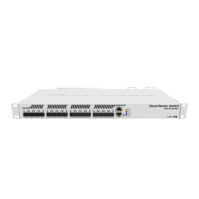 Cloud Router Switch CRS317-1G-16S+RM 16 Puertos SFP+, 1 Puerto Gigabit Ethernet Cloud Router Switch CRS317-1G-16S+RM 16 Puertos SFP+, 1 Puerto Gigabit Ethernet